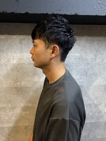 バーバーバー アカバネ(BARBER-BAR AKABANE) ビジネス場面にもピッタリ 清潔感MAXパーマスタイル