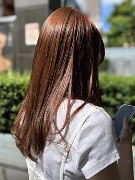 フリップビーアヴェダ(FLIP B AVEDA) 本八幡×オーガニックカラー×艶めきロング