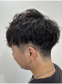 ニュアンスパーマ/ベリーショート/韓国マッシュ/men's