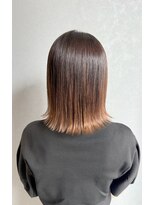 インスヘアー 京都四条大宮店(INCE HAIR)&nbsp;艶髪ボブ×外ハネストレートヘア