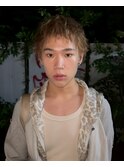 【チクロ】スパイキーショート/オリーブベージュ