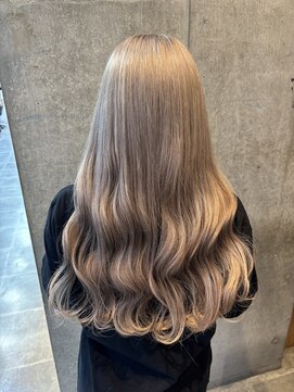 黒髪カタログ/クラゲヘアー/オリーブグレー/千葉