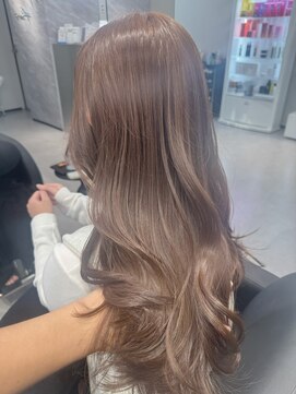 ブリーチなしダブルカラー☆グレーブラウン☆20代30代40代