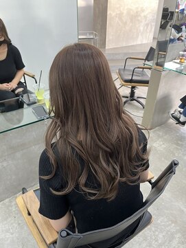 エートル 西金沢(etre) 10代20代30代レイヤーカットコテ巻き風パーマデジタルパーマ