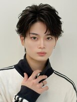 ジュイル ハラジュク(JEWIL HARAJUKU)&nbsp;センターパート/マッシュ/メンズ/10代/20代/原宿/表参道