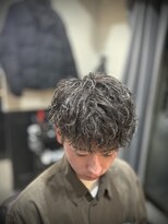 プラウド(PROUD)&nbsp;ソフトツイストパーマ刈り上げマッシュショートレイヤー