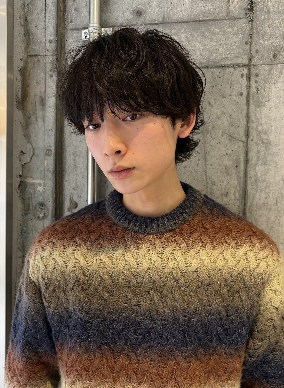 【羽床指名、メンズご新規様限定】カット＋パーマ　￥16000→￥13000
