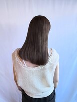 クレーデヘアーズ 相田店(Crede hair's) #白ニットに映える。清楚な地毛風カラーのニュアンスロング