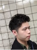アップバングショート