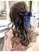 ジェミータ 横浜&nbsp;ふわふわハーフアップ【横浜/ヘアセット/着付け】