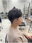 毛流れショート