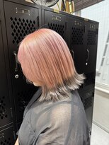 ヴァイス 渋谷店(VAICE)&nbsp;ペールピンク/裾カラー/エンドカラー/グレージュ