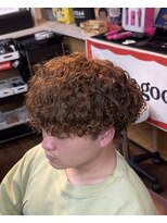 フォーティースリーヘアー(FORTYTHREE hair) ブラウンプードルパーマ