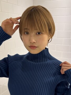 アビー(ABBEY) ショートショートボブショートヘア大人ショート耳掛けショート
