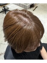 ギルド(Guild) ショート×脱白髪染めラベンダーベージュ