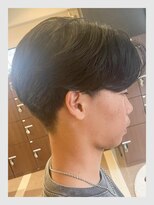 クリアオム 春日部(CLEAR homme)&nbsp;メンズ センターパート ニュアンスパーマ サーフカール