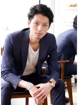 ヘアアンドメイク エジェリ(hair&make egerie) 前髪上げ!大人ツーブロック メンズカット 恵比寿