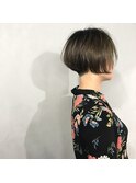 #前下がりボブ