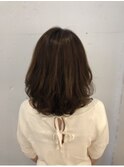 【EIGHT上尾】お客様スタイル_デザインカラー_ミディアム