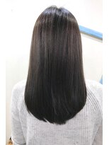 アークスヘアー&nbsp;スタイリング簡単☆ナチュラルストレート×ダークブラウン
