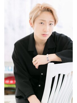 ミック ヘアアンドメイク アップ 駒込店(miq Hair&Make up) 七三ハイトーンで圧倒的存在感！