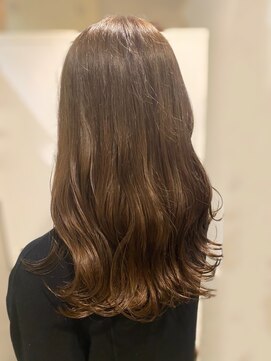 エイト 上野店(EIGHT ueno) 【EIGHT ueno】山田_ブリーチなしグレージュ