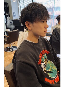 アイリーヘアデザイン(IRIE HAIR DESIGN) 【IRIE HAIR赤坂】ツイストパーマ×ソフトツーブロック