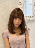【NEXT原宿 林】ワンカールで可愛いナチュラルミディアム