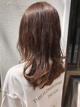 櫛の屋浜口店 レイヤーたっぷり軽やか夏ミディアム《ラムネhairヒサマツ》