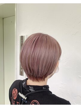 ピチカート パクト(pizzicato pacto) スモーキーピンク　ショートボブ