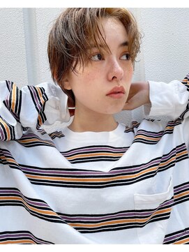 レトン 銀座(leton) 美髪/ホワイトグレージュ/大人かわいい/こなれミディ[銀座]