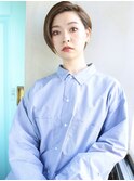 天神【BIRTH】サイドパート×耳掛け束感ショート