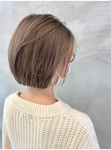 ミルクティーベージュ☆ミニボブ
