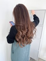 ザワン(the one .) 【the one.】ナチュラルベージュのロングヘアー　-HIROMI-