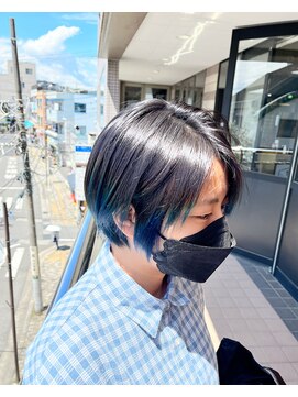 マドラス(MADRAS) ブルーカラー