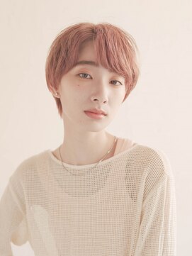 ジュール 池袋(Joule) 流しバング×アプリコットオレンジ　[池袋]