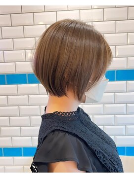 シー バイ ロンド 新宿(Sea by Lond) ショートボブ/ブラウンカラー/アースカラー