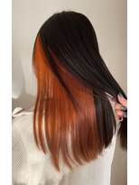 リアン 熊谷本店(Rien)&nbsp;オレンジのインナーカラー