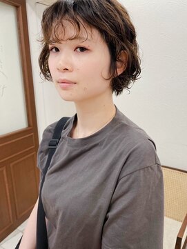 プフ 伏見(puf) [puf 伏見/丸の内/栄/名古屋]カジュアルパーマショート★鳥山