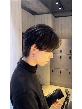 アクシー ヘアーアンドメイク(AXY HAIR&MAKE) マッシュコンマヘアツーブロックツイストパーマスパイラルパーマ