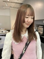 ローレン(LOREN)&nbsp;透明感髪質改善ベージュダブルカラーミルクティーグレージュ