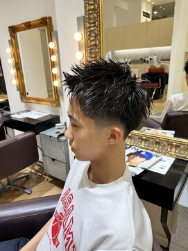 コワファースト  させぼ五番街店(COIFF1RST) テーパーフェード×アップバング☆