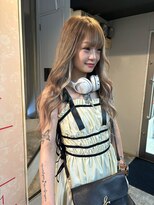 ボアップ 京橋店(boappu)&nbsp;#プルエクステ#ロングヘア#ハイトーンカラー