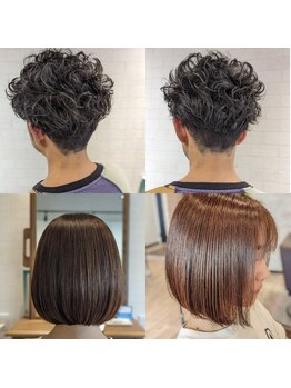 シムニーヘアー(Simney hair)の写真/自宅での再現性を重視したカットで、お家でも再現しやすいように簡単にスタイリングができます。