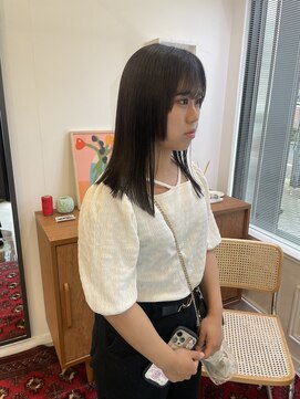 ヘアーアイスカルテット(HAIR ICI QUARTET) 縮毛矯正ロング♪