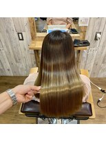 アグ ヘアー パルス 清水駅前店(Agu hair pulse) "禁断のブリーチ毛"新次元の縮毛矯正