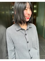 ガリカ 大名(Gallica)&nbsp;レイヤーボブにグレージュカラー