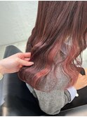 【イヤリングカラー】ピンクブラウン×ピンクベージュ