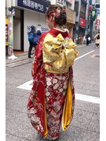 ヘアースタジオ ジェイワン(hair studio J ONE)&nbsp;成人式 振り袖 着付け ヘアアレンジ ヘアメイク ヘアセット２