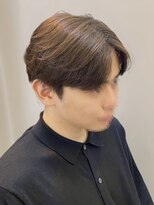 ビッケメンズヘア(Vicke Men's hair)&nbsp;フェザーパーマセンターパートダウンパーマニュアンスパーマ韓国